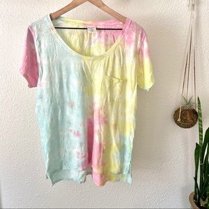 Dreamsicle tye die t-shirt